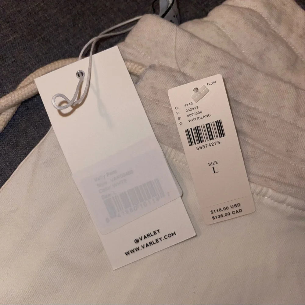 Varley Valley White Pants Joggers - Picture 5 of 9